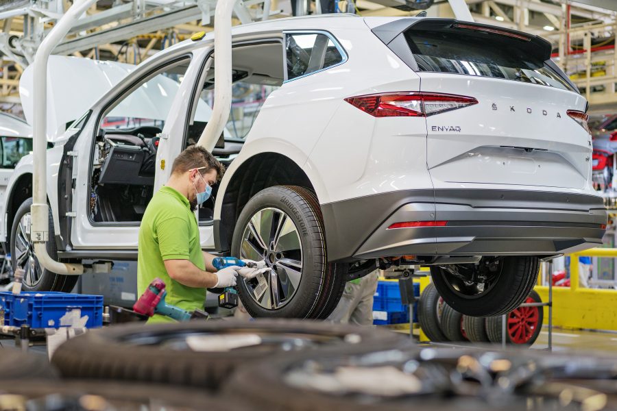 Škoda obnovuje výrobu modelu Enyaq iV
